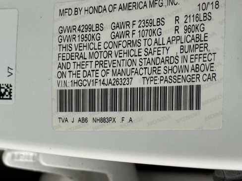 Used 2018 Honda Accord LX image 29