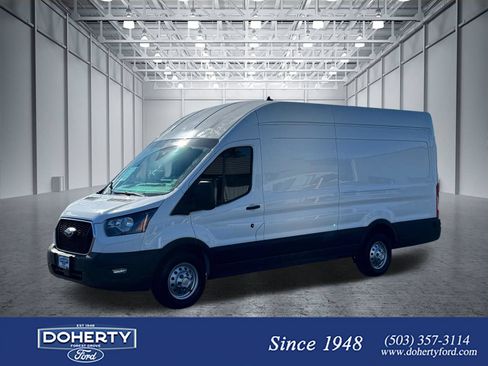 Used 2024 Ford Transit 350 148 High Roof Extended AWD w/ Load Area Protection Package image 1