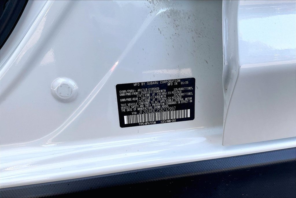 Certified 2025 Subaru Crosstrek 2.5i Premium AWD/4WD image 35
