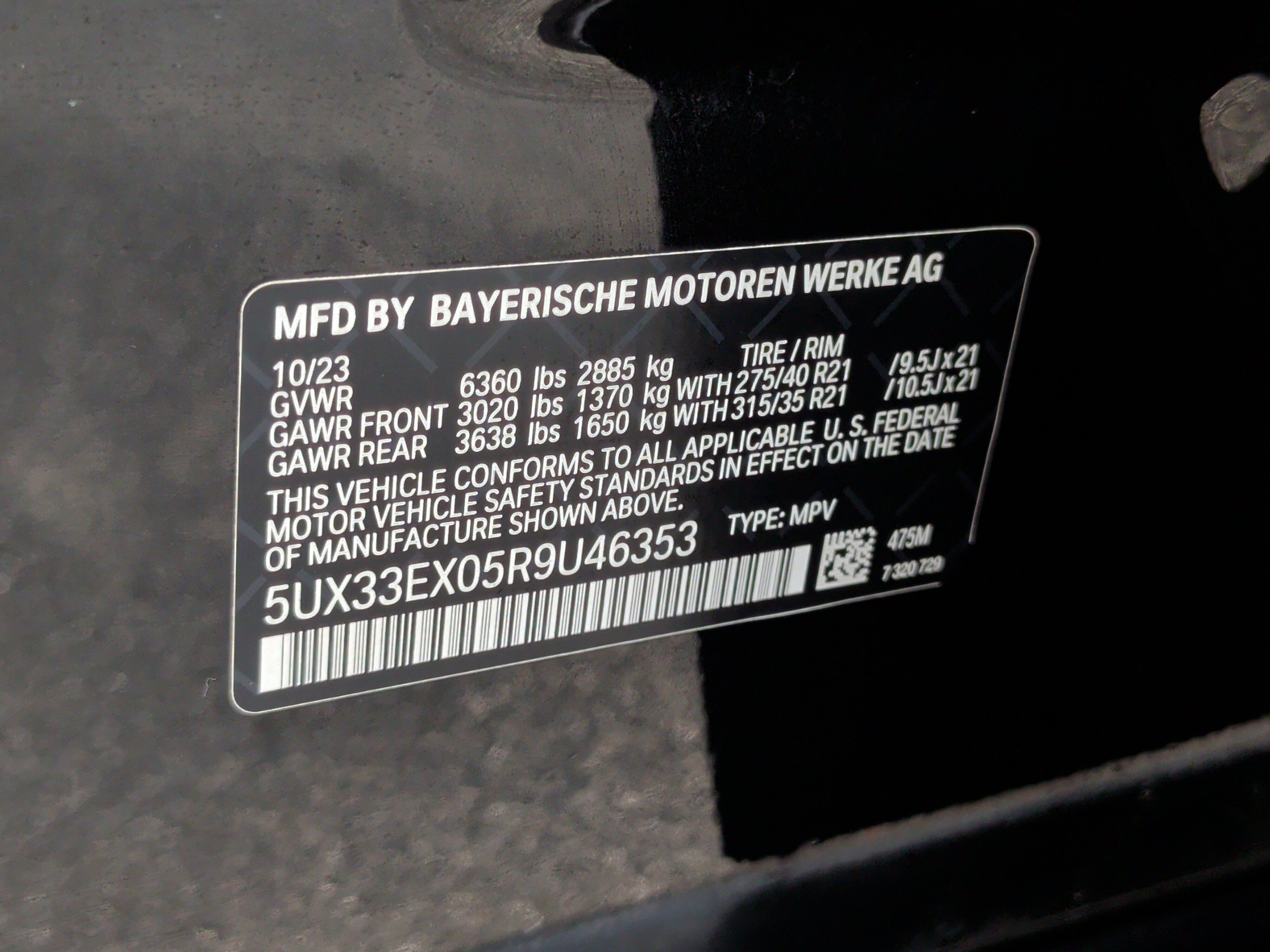 Certified 2024 BMW X6 xDrive40i w/ M Sport Professional Package AWD/4WD image 42