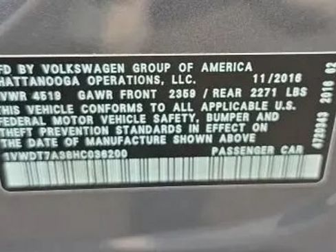 Used 2017 Volkswagen Passat 1.8T R-Line FWD image 50