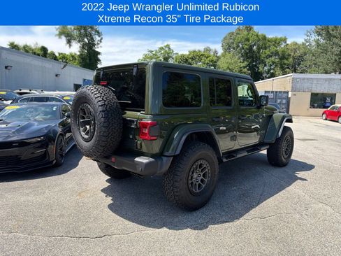 Used 2022 Jeep Wrangler Unlimited Rubicon w/ Xtreme Recon 35" Tire Package AWD/4WD image 3
