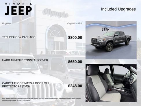 Used 2022 Toyota Tacoma TRD Sport w/ Technology Package image 4