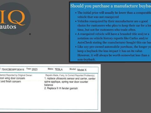 Used 2023 Tesla Model X AWD/4WD image 34