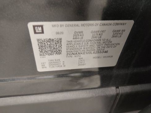 Used 2020 Chevrolet Equinox LT FWD image 33
