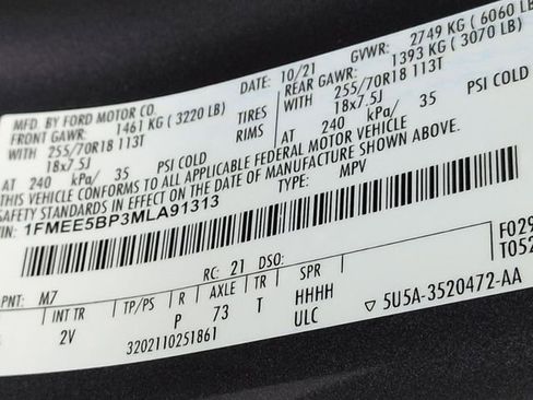 Used 2021 Ford Bronco Outer Banks image 38