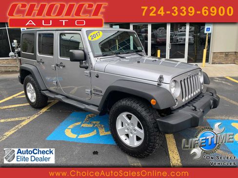 Used 2017 Jeep Wrangler Unlimited Sport w/ Quick Order Package 24S AWD/4WD image 1