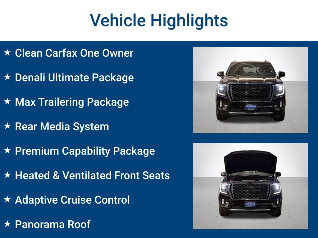 Used 2024 GMC Yukon Denali Ultimate AWD/4WD image 3