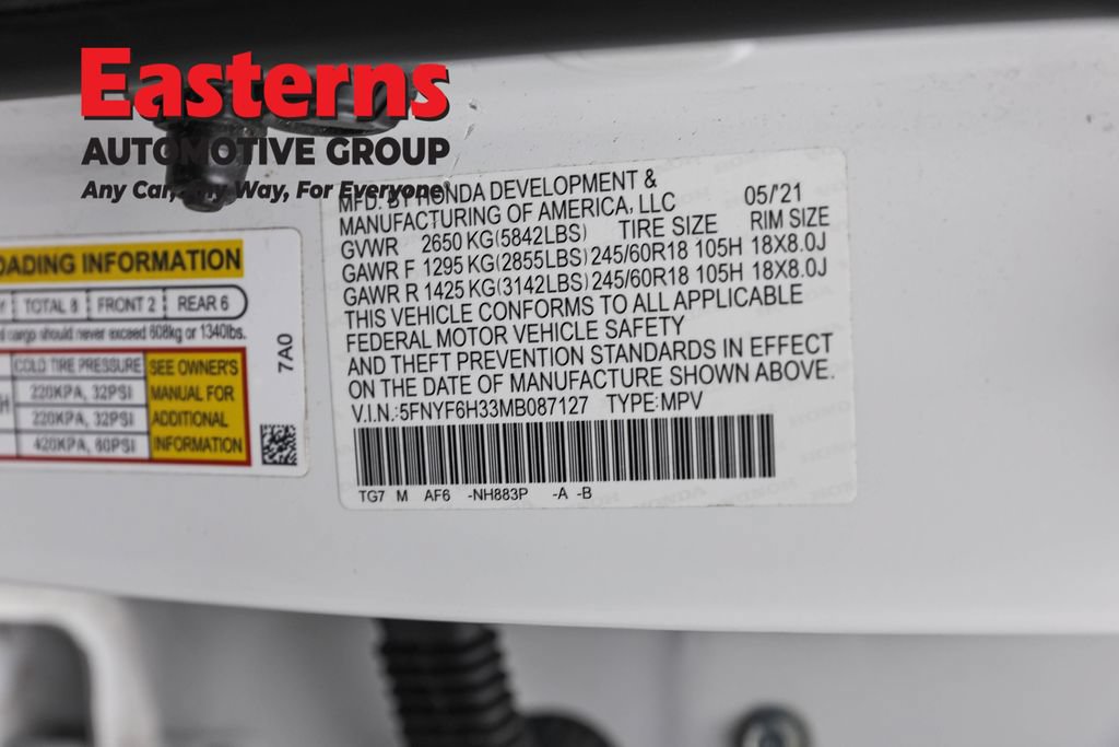 Used 2021 Honda Pilot EX image 35