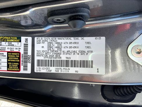 Used 2025 Toyota Tundra TRD Pro AWD/4WD image 36