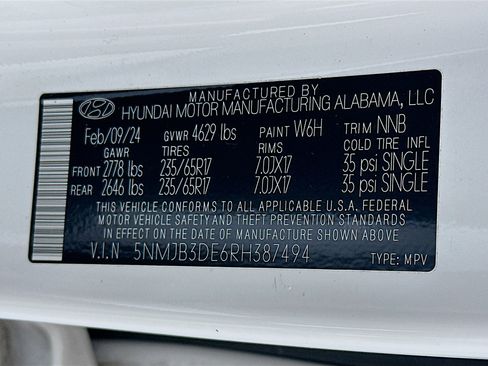 Used 2024 Hyundai Tucson SEL FWD image 12