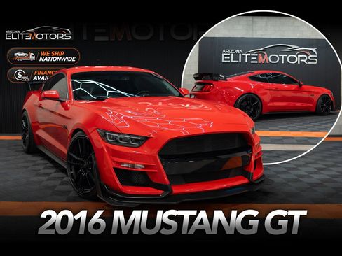 Used 2016 Ford Mustang GT Premium w/ GT Performance Package RWD image 1