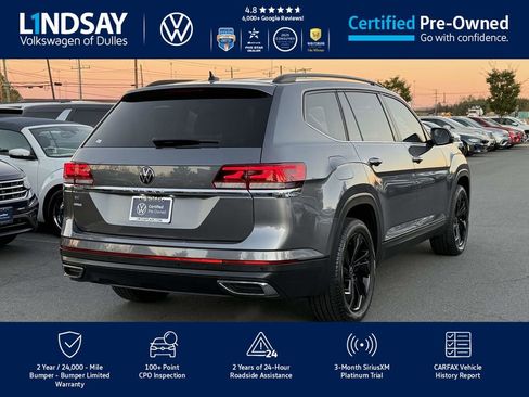 Certified 2022 Volkswagen Atlas SE w/ Black Wheel Package image 7
