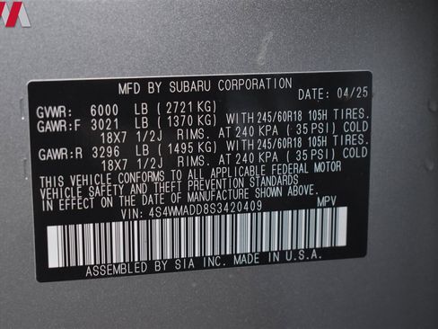 Used 2025 Subaru Ascent Premium image 32