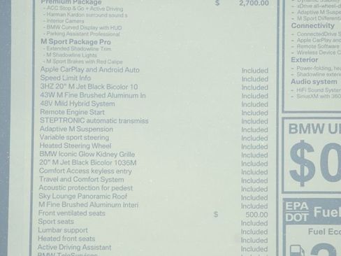 Used 2025 BMW X3 M50 w/ Premium Package image 9