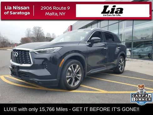 Used 2023 INFINITI QX60 Luxe w/ Performance Audio Package image 1