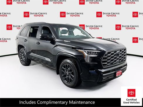 Certified 2025 Toyota Sequoia Platinum w/ Tow Technology Package image 3