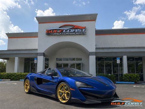 Used 2020 McLaren 600LT Spider RWD image 1