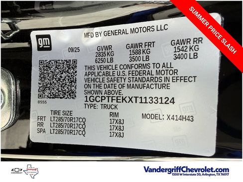 Used 2026 Chevrolet Colorado ZR2 w/ Technology Package AWD/4WD image 29