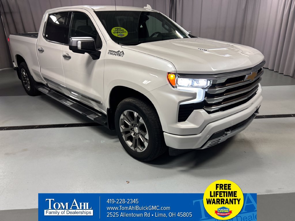 Used 2022 Chevrolet Silverado 1500 High Country w/ Technology Package AWD/4WD 360° Tour