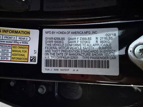 Used 2018 Honda Accord EX image 22