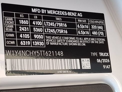 New 2026 Mercedes-Benz Sprinter 2500 image 15