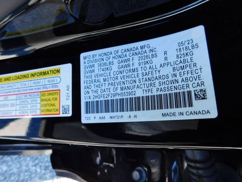 Certified 2023 Honda Civic LX image 8