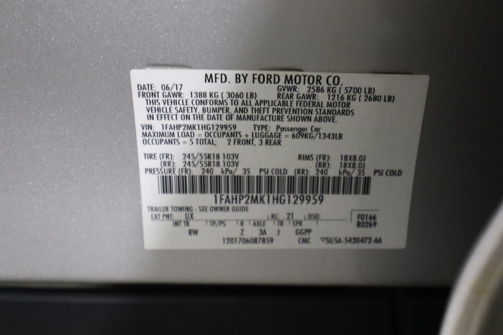 Used 2017 Ford Taurus Police Interceptor AWD image 30