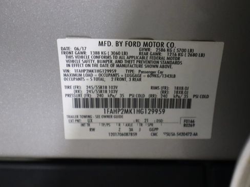 Used 2017 Ford Taurus Police Interceptor AWD image 30