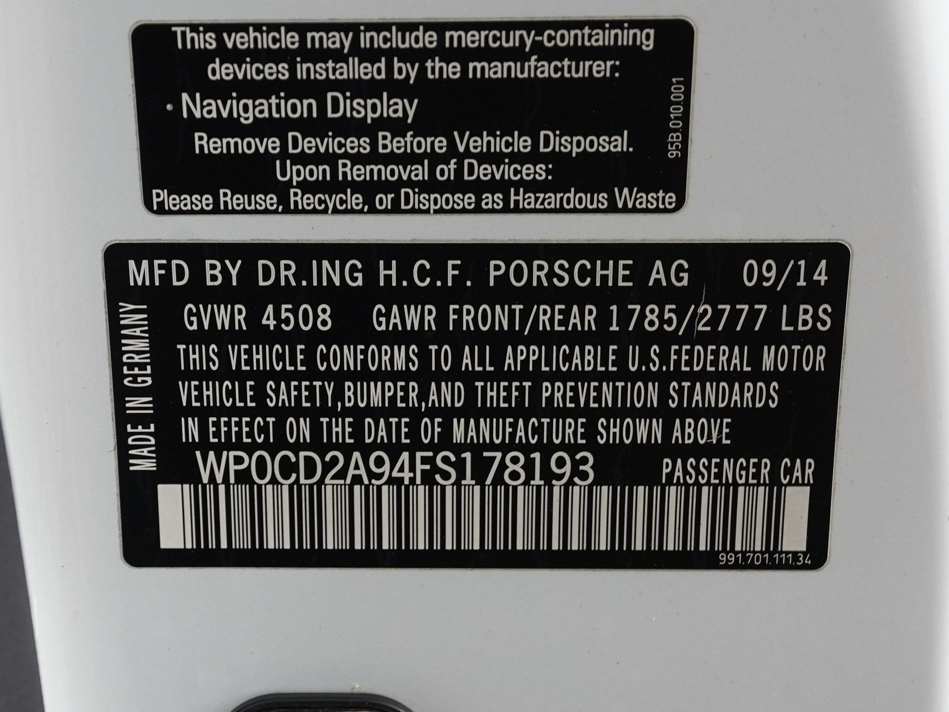 Used 2015 Porsche 911 Turbo AWD/4WD image 37