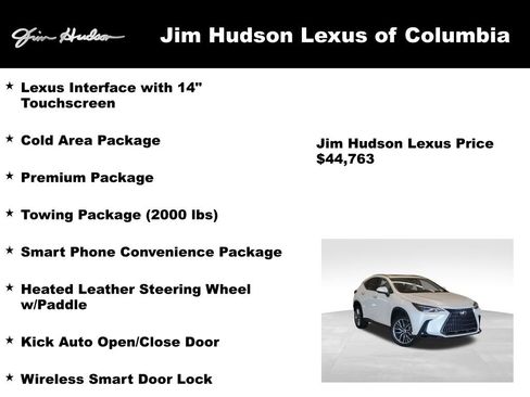 Certified 2023 Lexus NX 350h AWD w/ Premium Package image 3