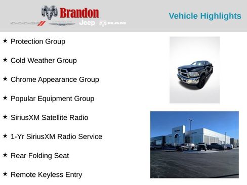 Used 2017 RAM 2500 Tradesman w/ Chrome Appearance Group AWD/4WD image 2