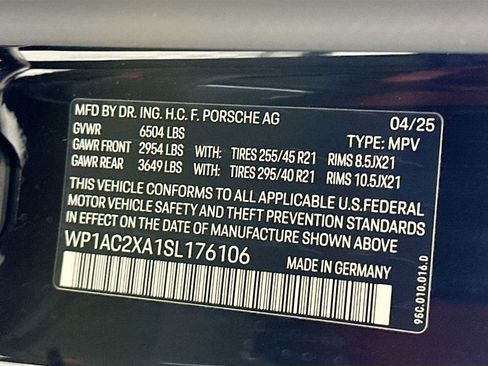 New 2025 Porsche Macan Turbo Electric image 34