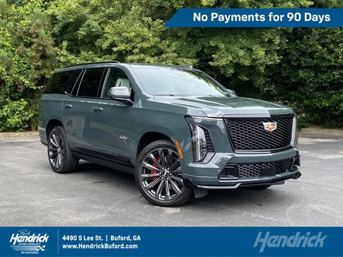 Used 2025 Cadillac Escalade V w/ LPO, Floor Liner Package AWD/4WD image 1