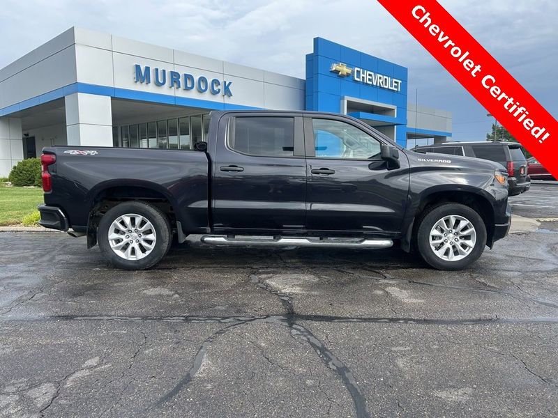Certified 2022 Chevrolet Silverado 1500 Custom image 1