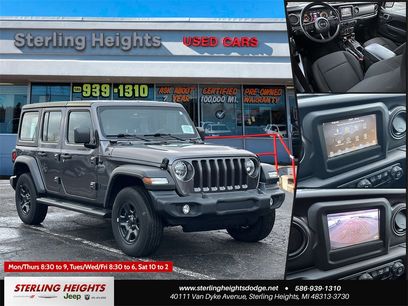 Used 2022 Jeep Wrangler Unlimited Sport
