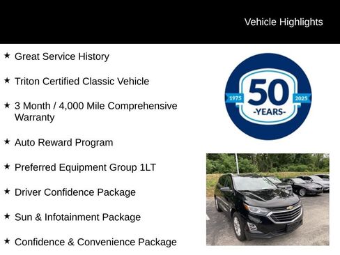 Used 2018 Chevrolet Equinox LT w/ Sun & Infotainment Package AWD/4WD image 5