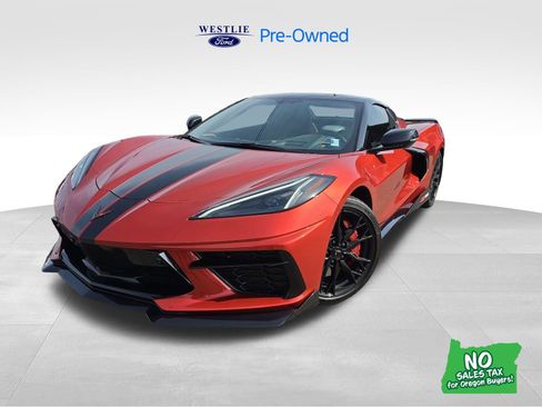 Used 2023 Chevrolet Corvette Stingray Premium Conv w/ Z51 Performance Package RWD image 1