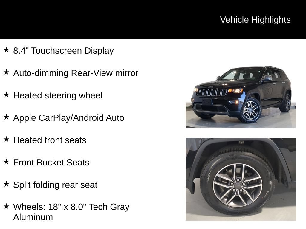 Used 2019 Jeep Grand Cherokee Limited AWD/4WD image 19