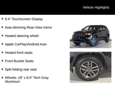 Used 2019 Jeep Grand Cherokee Limited AWD/4WD image 19