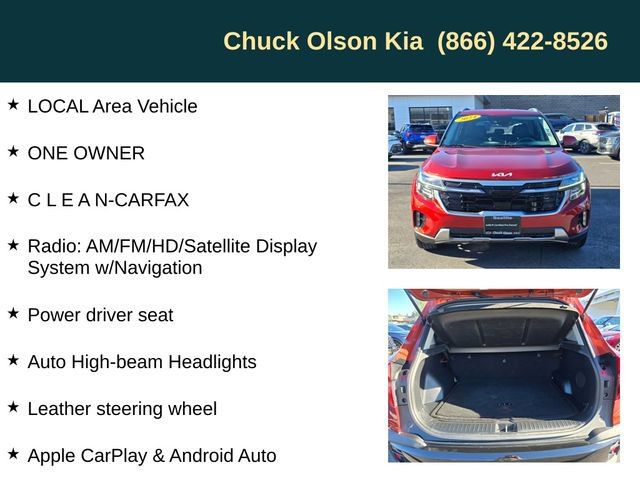Certified 2024 Kia Seltos SX AWD/4WD image 5