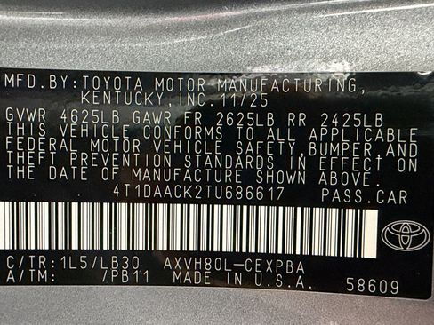 Used 2026 Toyota Camry XSE FWD image 24