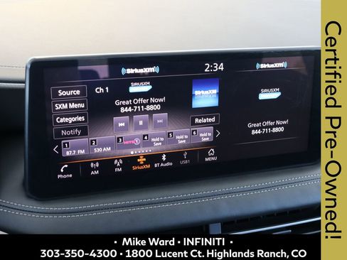 Certified 2025 INFINITI QX60 Luxe w/ Vision Package AWD/4WD image 9