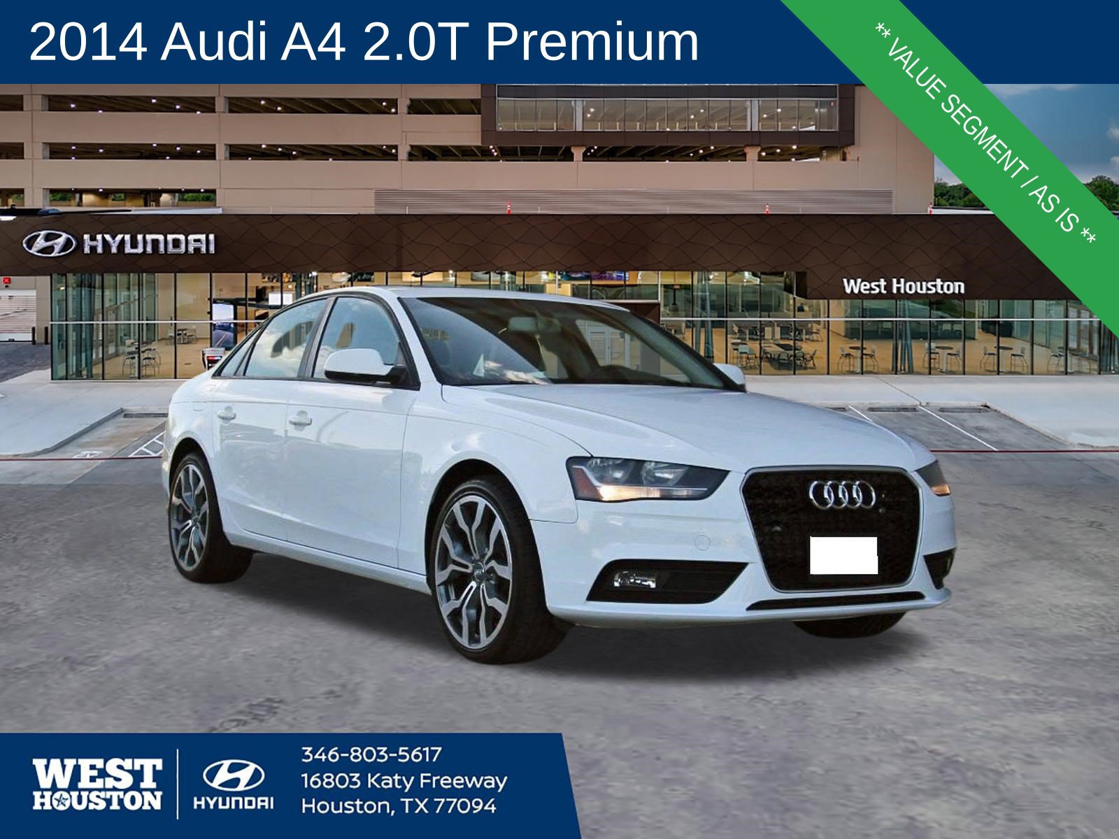 Used 2014 Audi A4 2.0T Premium FWD image 1