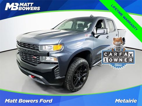 Used 2021 Chevrolet Silverado 1500 Custom Trail Boss w/ Safety Confidence Package AWD/4WD image 1