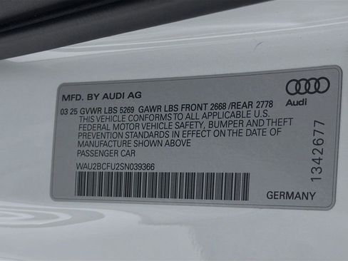 Certified 2025 Audi A5 2.0T Premium Plus w/ Premium Plus image 34