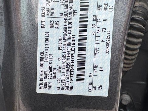 Used 2023 Ford Ranger XLT w/ Equipment Group 302A High AWD/4WD image 25