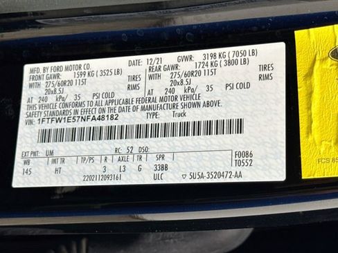 Used 2022 Ford F150 Lariat AWD/4WD image 33
