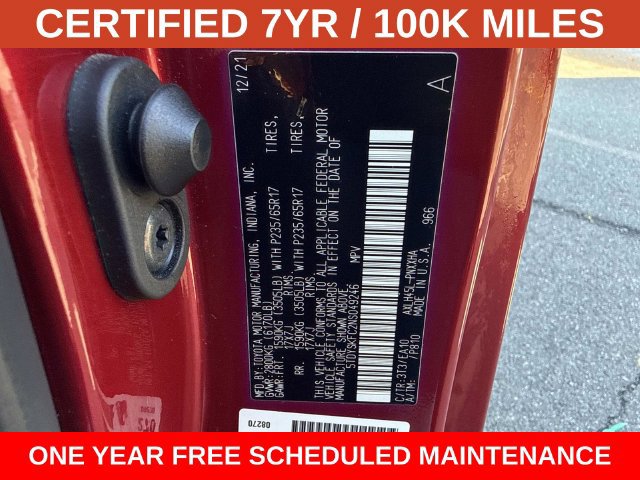 Used 2022 Toyota Sienna XLE AWD/4WD image 30