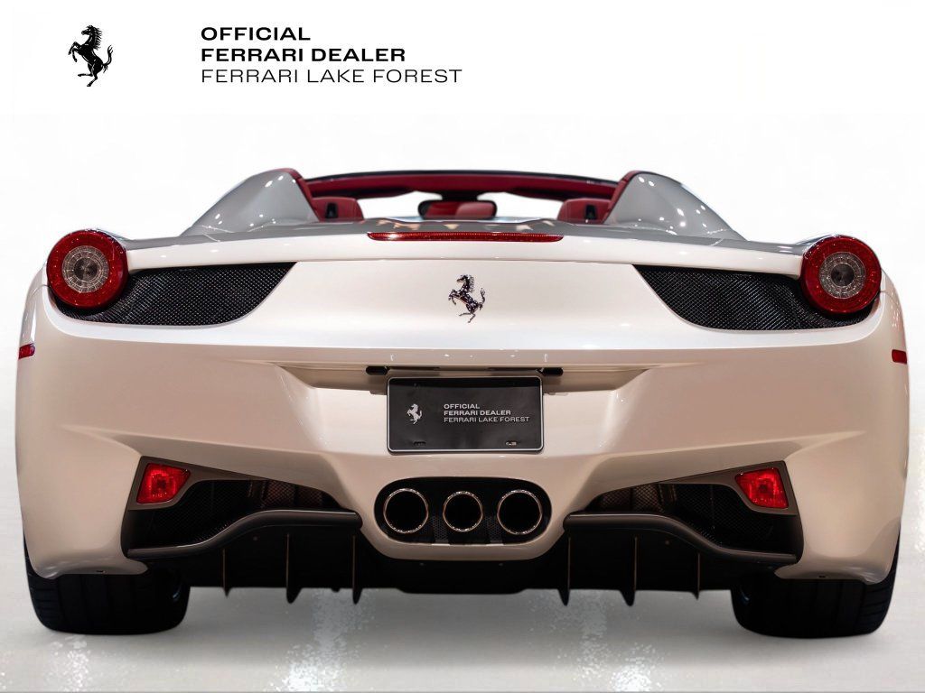 Certified 2013 Ferrari 458 Spider RWD image 11